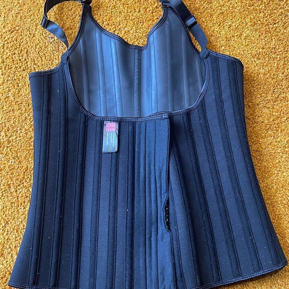 Black Corset Top Waist Trainer